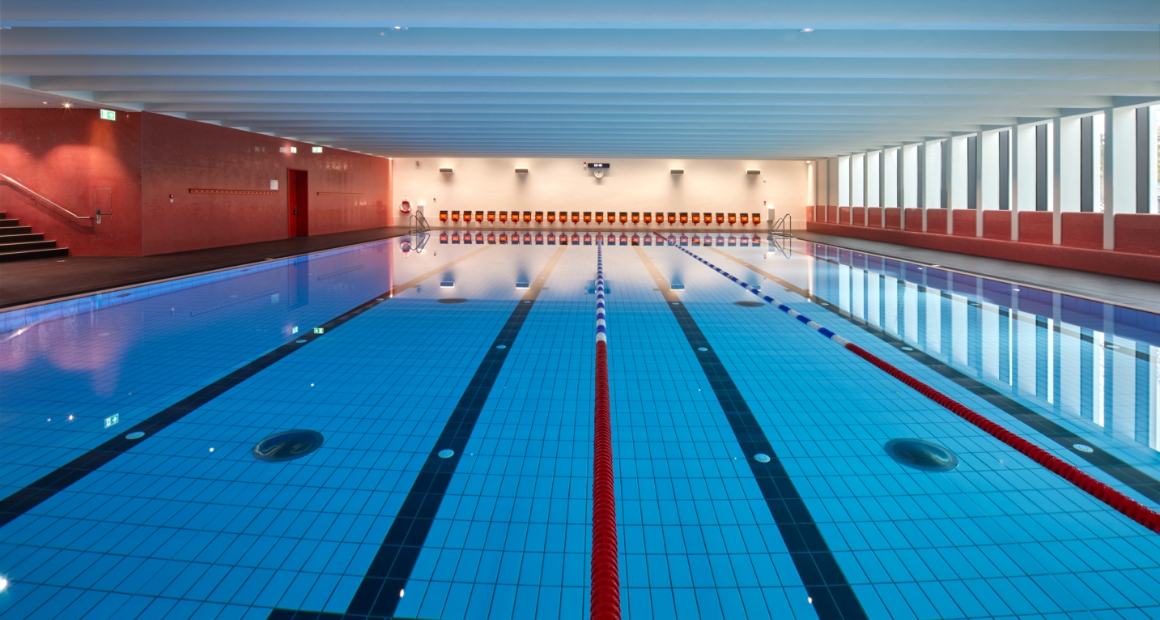 25-Meter-Becken in der Alterschwimmhalle