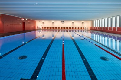 25-Meter-Becken in der Alterschwimmhalle
